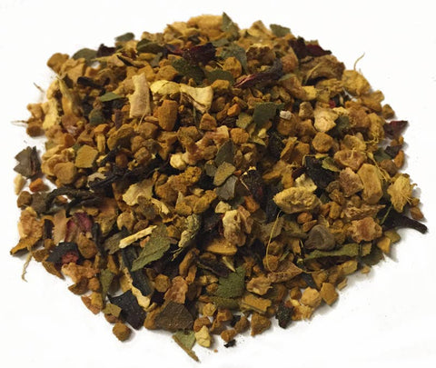 Turmeric Ginger Citrus Herbal Wellness Tea Organic - Bulk