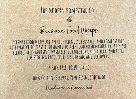 Beeswax Food Wraps | The Heritage Collection