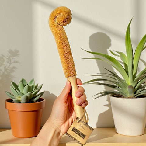 XL Natural Bamboo Bottle Brush