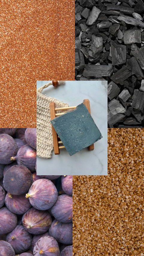 Vegan Bar Soap - Charcoal Sugar