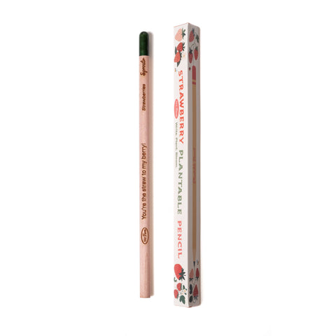 Plantable Pencil | Strawberries