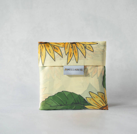 Reusable Shopping Bag | Lemon Queen Sunflowers