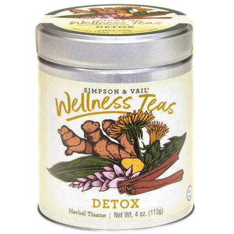 Detox Herbal Wellness Tea - 4 Ounce Tin