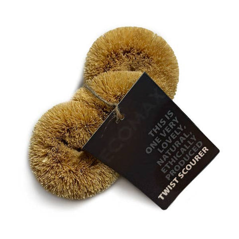 Twisted Scourer - 100% Natural Coconut Fiber