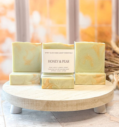 Honey & Pear  | Handcrafted Artisan Soap Bar