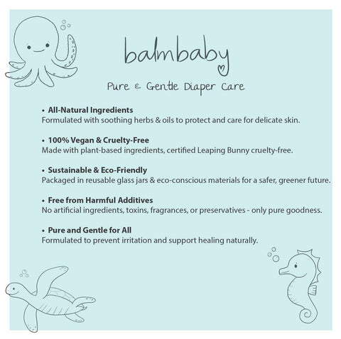 Balm Baby - MAD RASH Diaper Balm w/ Zinc - Eco Stick