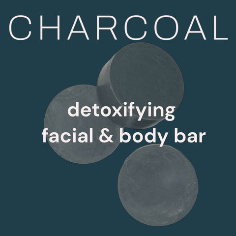 Charcoal Detoxifying Facial Cleansing  Bar Bulk Apothecary