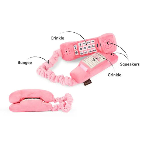 80s Classic | Paw Talk Corded Telephone