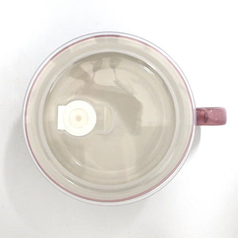 Spring Bee 33oz Microwavable Bowl with Lid with Handle (4/16)