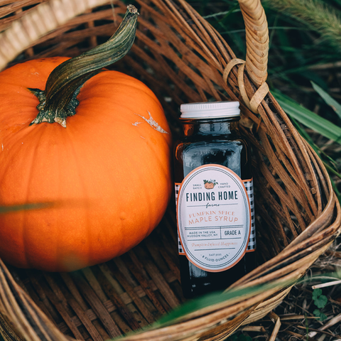 Pumpkin Spice Infused Maple Syrup