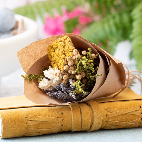 MINI Yarrow & Lavender Bouquet Bundle #133