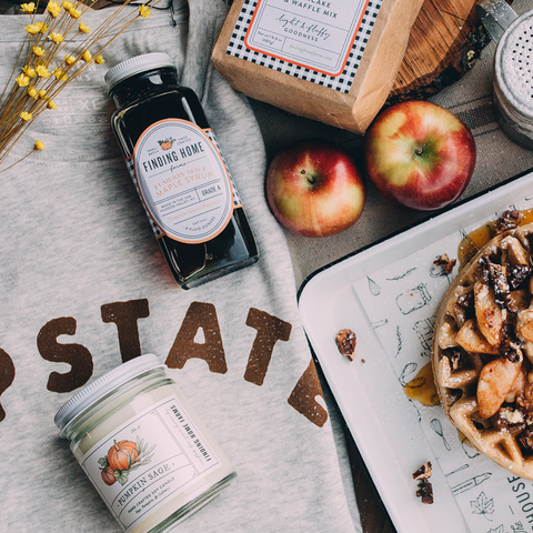 Pumpkin Spice Infused Maple Syrup
