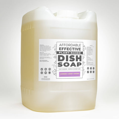 Affordable • Effective • Plant-Based |  Dish Soap