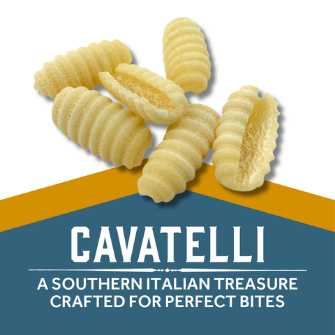 Cavatelli, BULK 10 lb case, Organic Durum Semolina Pasta