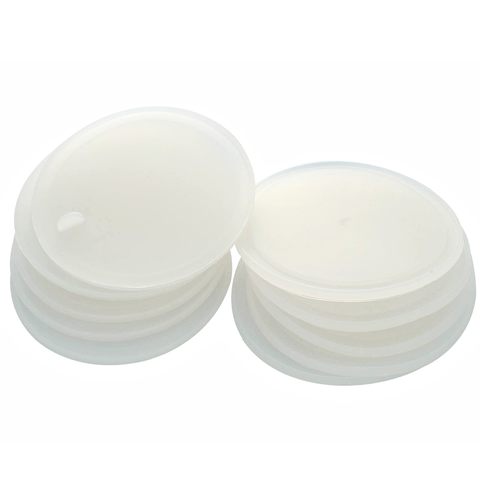Platinum Cured, Leak Proof Silicone Sealing Lid Liners