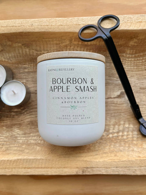 Non-Toxic Coconut Soy Wax Candle in Granite Vessel & Refills