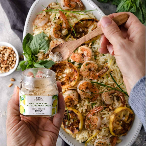 Sicilian Sea Salt with Organic Lemon