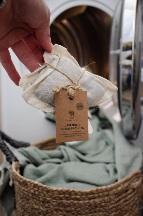 Vegan Compostable Lavender Dryer Sachets | 2-Pack