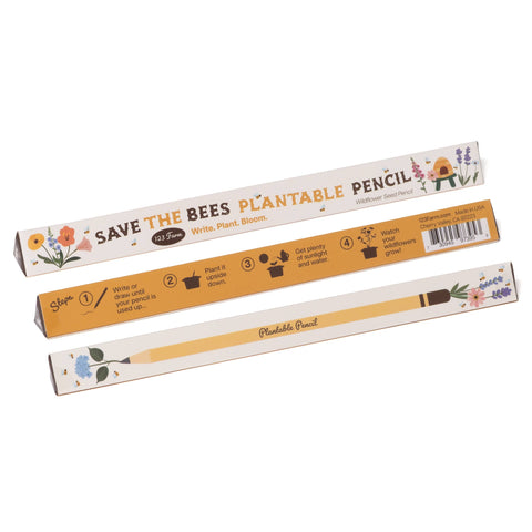 Plantable Pencil | Save-The-Bees