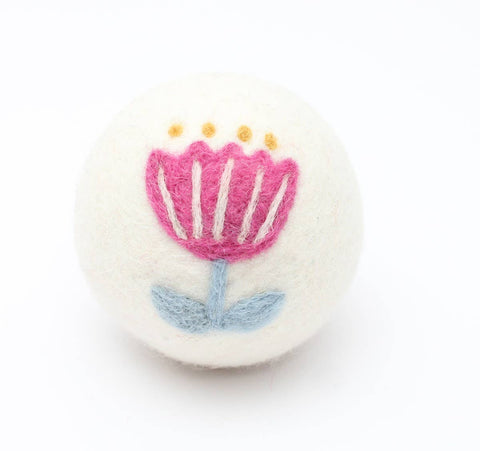 Flowers: Eco Wool Dryer Balls Fair Trade