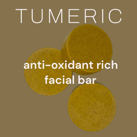 Tumeric Anti-Oxidant Anti-inflamatory Facial Cleansing Bar