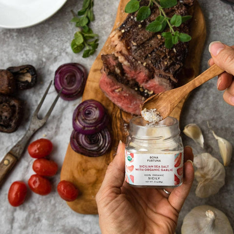 Sicilian Sea Salt with Organic Garlic