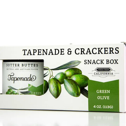 Tapenade & Crackers Duo | Multiple Flavors