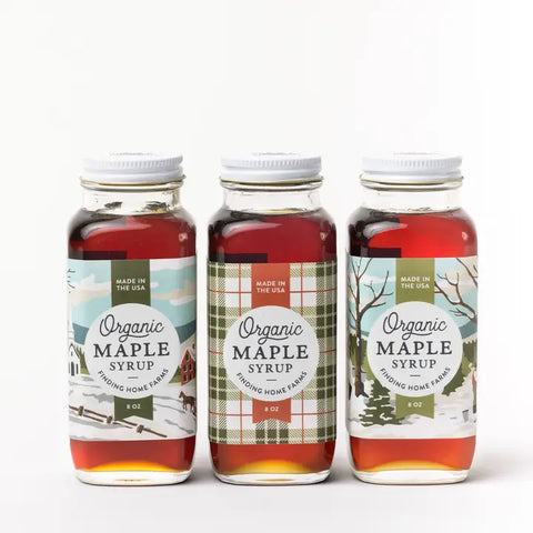 100% Organic Maple Syrup Holiday Collection | 8 oz