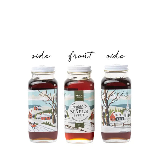 100% Organic Maple Syrup Holiday Collection | 8 oz