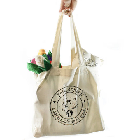 One Less Plastic Bag! Organic Cotton Tote