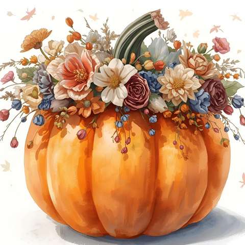 Floral Pumpkin Decorating Workshop | 11/4