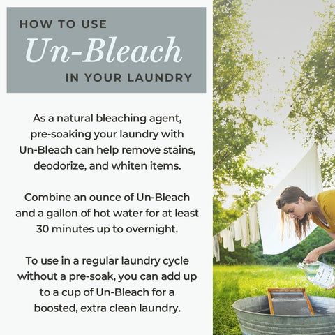 Un-Bleach Eco Friendly Bleach Alternative | 32 oz